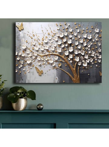 ABERTO DESIGN Kunstdruk op canvas - (B)100 x (H)70 cm