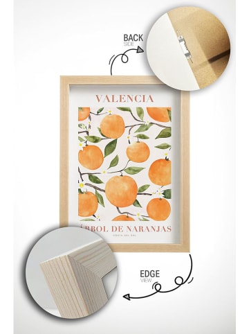 ABERTO DESIGN Druki artystyczne (3 szt.) w ramce - 33 x 48 cm