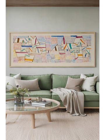 ABERTO DESIGN Gerahmter Kunstdruck - (B)120 x (H)50 cm