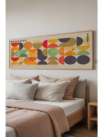 ABERTO DESIGN Gerahmter Kunstdruck - (B)120 x (H)50 cm