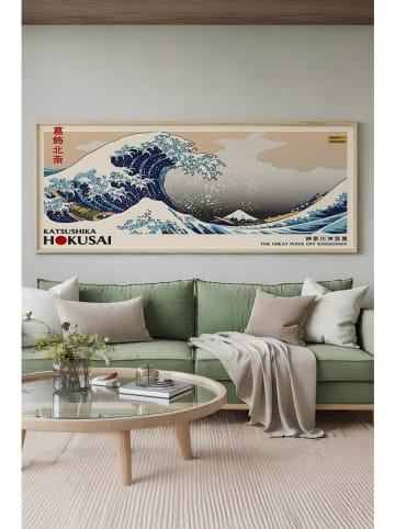 ABERTO DESIGN Druk artystyczny w ramce - 120 x 50 cm