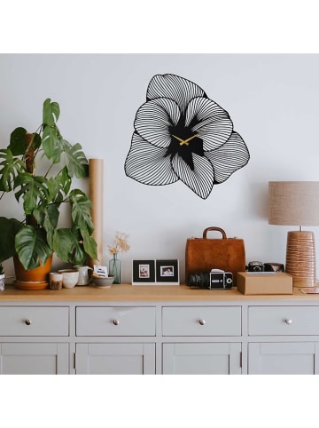 ABERTO DESIGN Wandklok zwart - Ø 70 cm