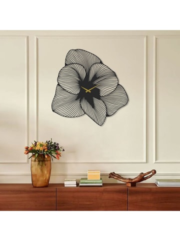 ABERTO DESIGN Wandklok zwart - Ø 70 cm