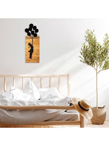 ABERTO DESIGN Dekoracja ścienna "Chıld And Balloons" - 30 x 86 cm