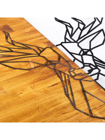 ABERTO DESIGN Dekoracja ścienna "Deer" - 56 x 58 cm