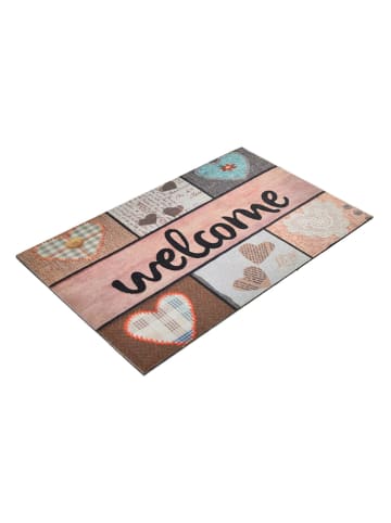 ABERTO DESIGN Deurmat lichtbruin