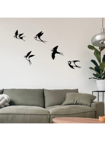 ABERTO DESIGN 5er-Set: Wanddekore "Ebabil"