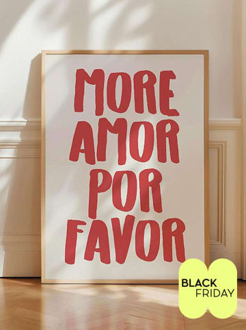 ABERTO DESIGN Gerahmter Kunstdruck - (B)33 x (H)48 cm