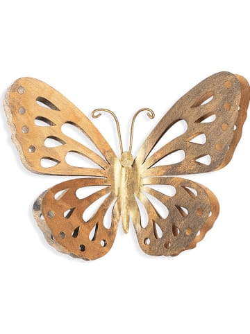 ABERTO DESIGN Wanddekor "Farfalla 2" - (B)29 x (H)32 cm