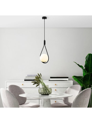 ABERTO DESIGN Hanglamp "Gharib " zwart - (B)136 x (D)20 cm