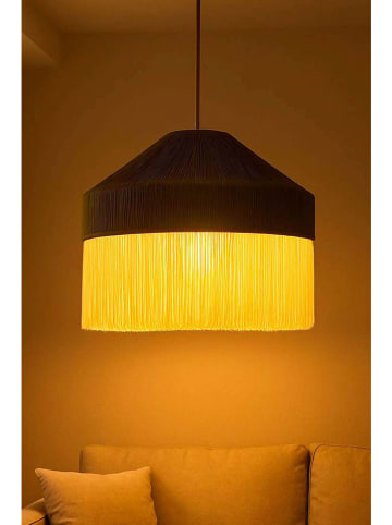 ABERTO DESIGN Lampa wisząca w kolorze oliwkowo-kremowym - Ø 40 cm