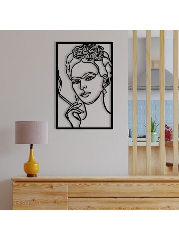 ABERTO DESIGN Dekoracja ścienna "Kahlo" - 34 x 52 cm