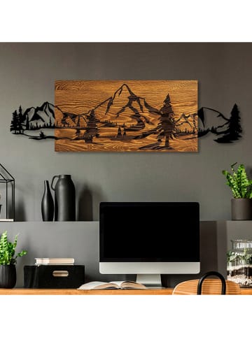 ABERTO DESIGN Wanddekor "Mountain Range" - (B)95 x (H)30 cm