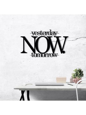 ABERTO DESIGN Wanddecoratie "Now" - (B)52 x (H)30 cm