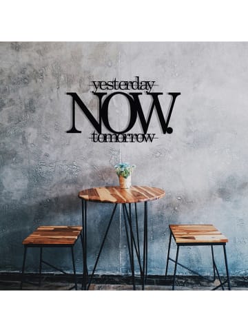 ABERTO DESIGN Wanddecoratie "Now" - (B)52 x (H)30 cm