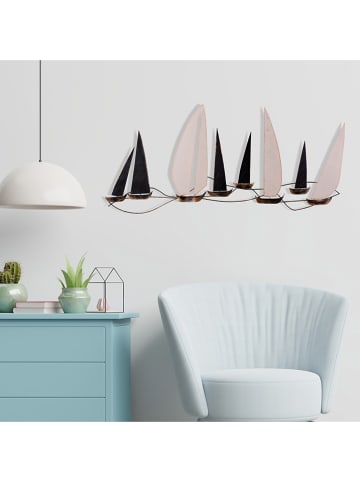 ABERTO DESIGN Wanddecoratie "Ocean" - (B)117 x (H)52 cm