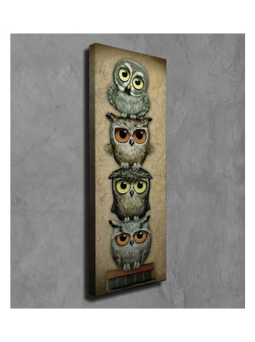 ABERTO DESIGN Kunstdruk op canvas - (B)30 x (H)80 cm