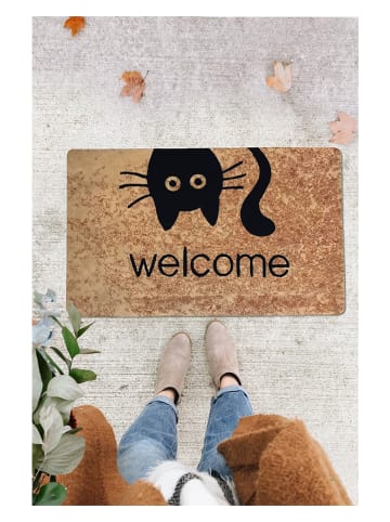 ABERTO DESIGN Fußmatte in Hellbraun