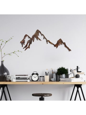 ABERTO DESIGN Dekoracja ścienna "Rusty Mountain" - 70 x 45 cm