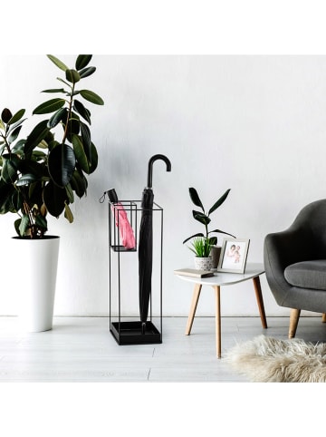 ABERTO DESIGN Stojak w kolorze czarnym na parasole - 20 x 61 cm