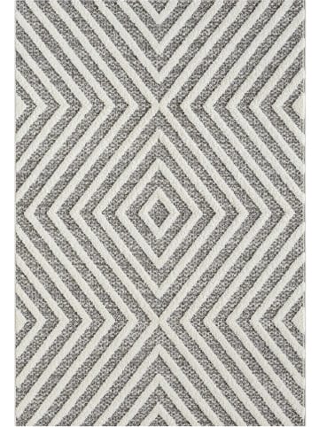 ABERTO DESIGN Hoogpolig tapijt "Sevilla" crème/lichtgrijs