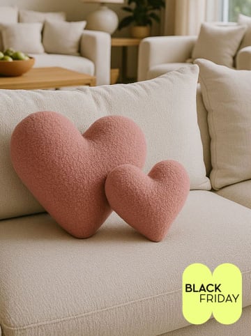 ABERTO DESIGN Kussen lichtroze