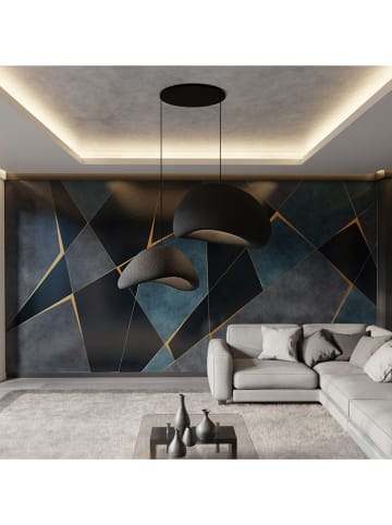 ABERTO DESIGN Hängeleuchte in Schwarz - (B)80 x (H)120 cm