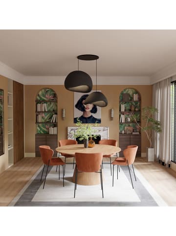 ABERTO DESIGN Lampa wisząca w kolorze czarnym - 80 x 120 cm