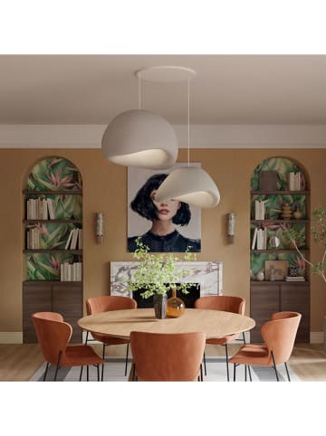 ABERTO DESIGN Hängeleuchte in Grau - (B)80 x (H)120 cm