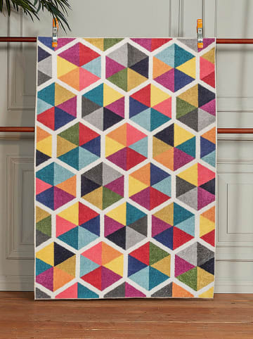 ABERTO DESIGN Laagpolig tapijt meerkleurig