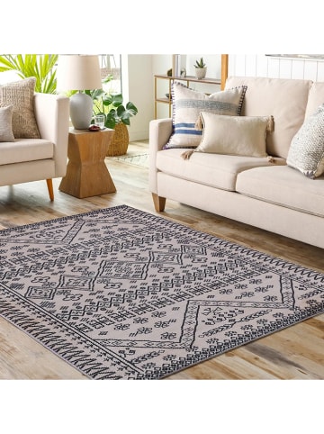 ABERTO DESIGN Dywan w kolorze beżowo-czarnym