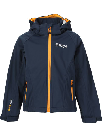 Zigzag Softshelljacke "Grand Lake" in Dunkeblau