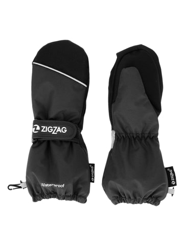 Zigzag Funktionsfäustlinge "Shildon" in Schwarz