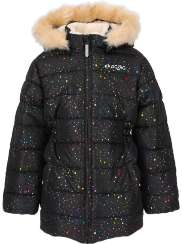 Zigzag Steppjacke "Astrid" in Schwarz