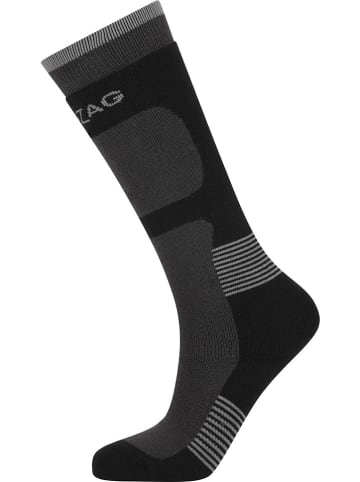 Zigzag Ski-/ Snowboardsocken "Tippy" in Schwarz