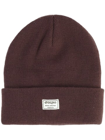 Zigzag Mütze "Rizzo" in Braun