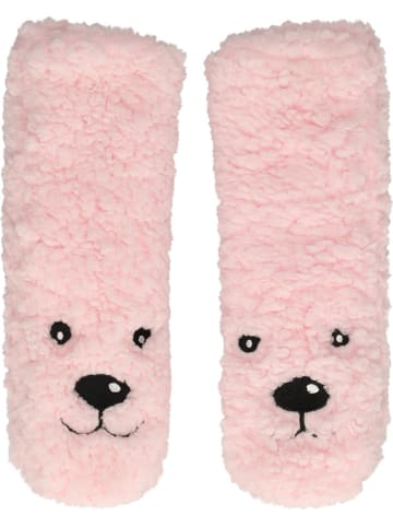 Zigzag ABS-Socken "Clar" in Rosa