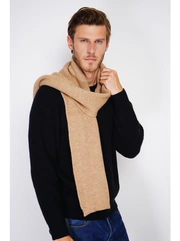 C& Jo Szal w kolorze jasnobrązowym - 170 x 30 cm