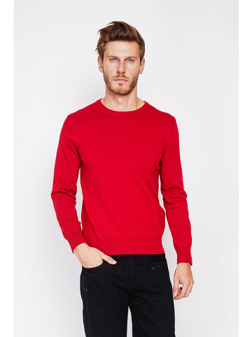 C& Jo Pullover in Rot