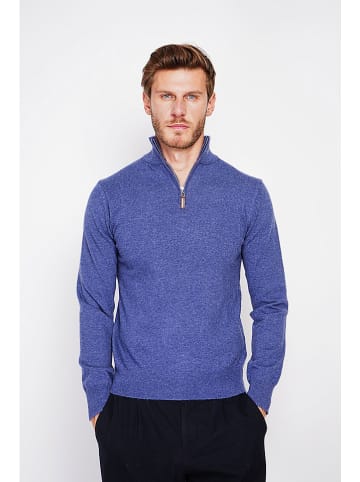 C& Jo Sweter w kolorze niebieskim