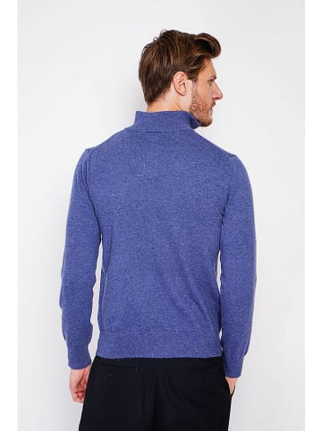 C& Jo Sweter w kolorze niebieskim