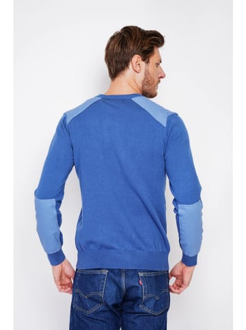 C& Jo Pullover in Blau