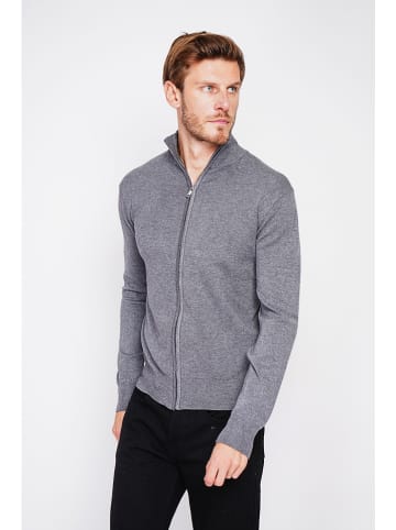 C& Jo Kardigan w kolorze antracytowym