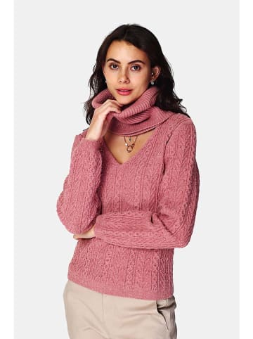 C& Jo Szal-koło w kolorze jasnoróżowym