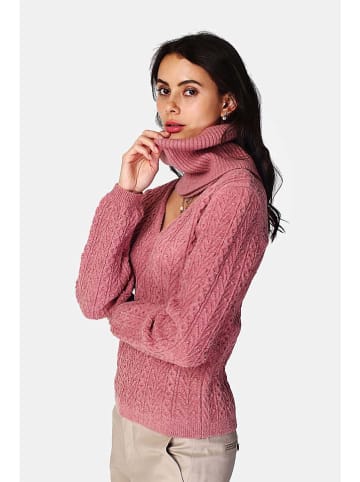 C& Jo Szal-koło w kolorze jasnoróżowym