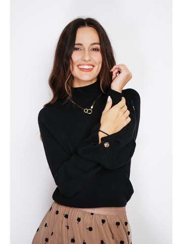 C& Jo Pullover in Schwarz