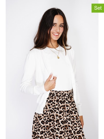 C& Jo 2-częściowy zestaw w kolorze białym