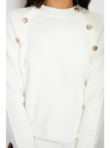 C& Jo Pullover in Weiß