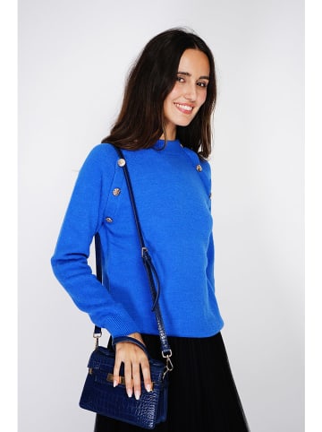 C& Jo Sweter w kolorze niebieskim