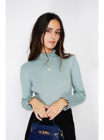 C& Jo Sweter w kolorze miętowym